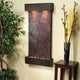 Whispering Creek Water Feature, Natural Multi-Color Slate, Antique Bronze