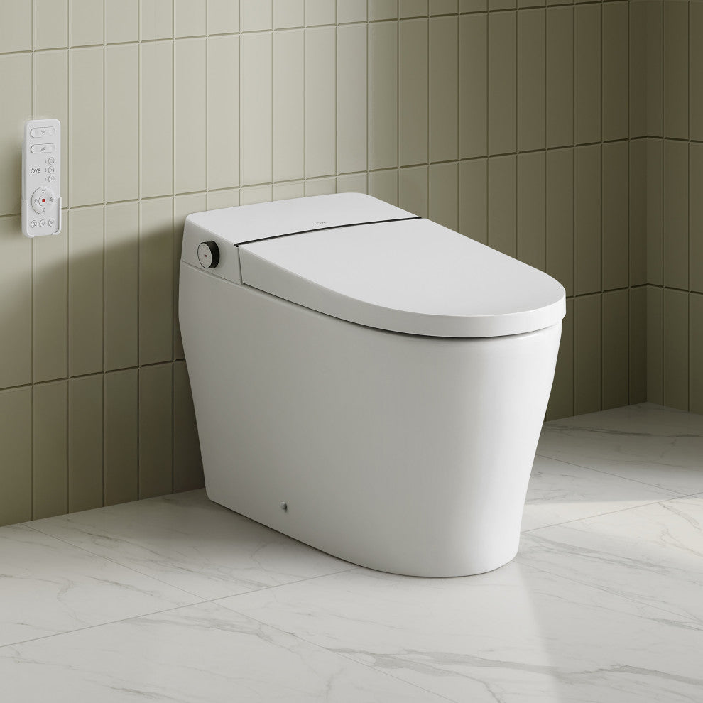 Ove Ella Dual-Flush Smart Bidet Toilet With Built-in Tank