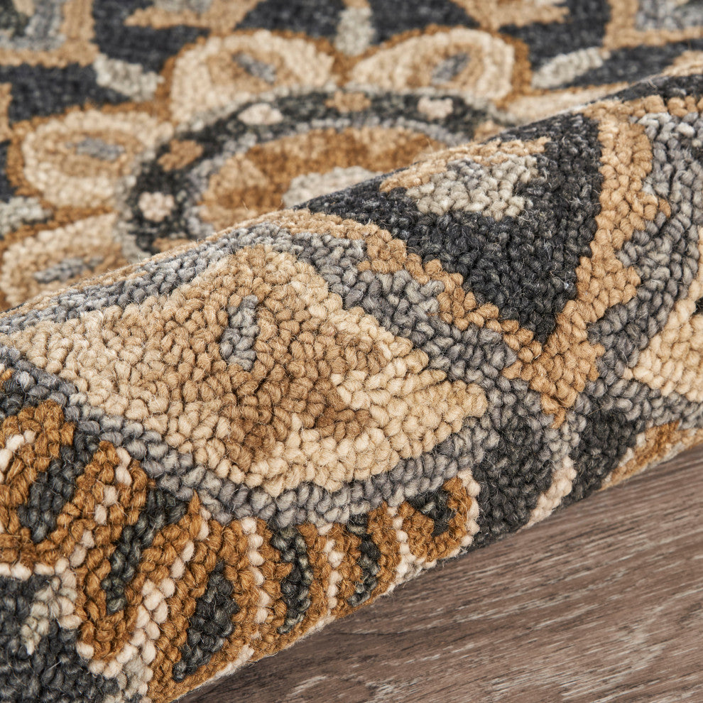 Floret Forever Mandala Area Rug, 6' Round