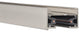 WAC Lighting L Track 4' Single Circuit 120V with 2 Endcaps in Brushed Nickel