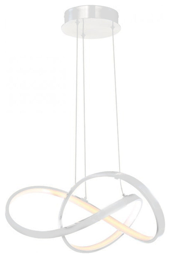 Vornado 20" LED Pendant 3000K, White