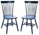 Safavieh Parker Spindle Dining Chair, Set of 2, Navy