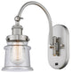 Innovations 918-1W-SN-G184S Canton 1 Light 6.5" Sconce, Brushed Satin Nickel