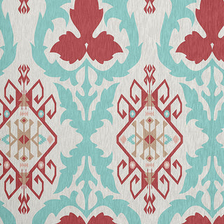 Bombay Spring Chenille Rug, Ligonberry Red, 5'x7'