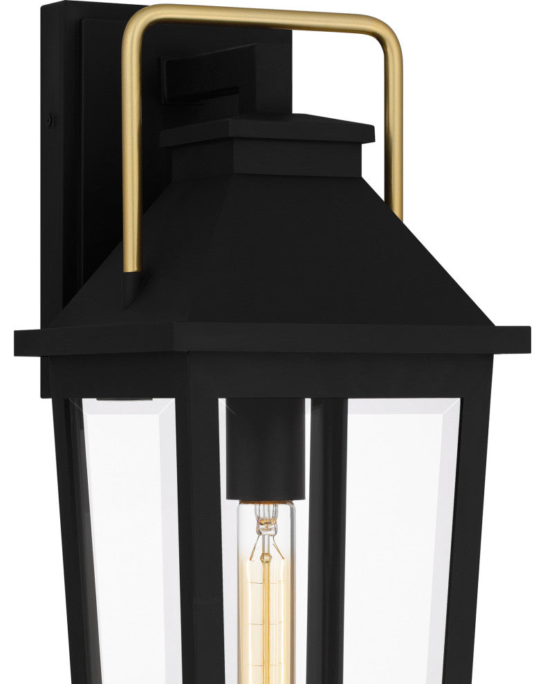 Quoizel BUK8407 Buckley 20" Tall Wall Sconce - Matte Black