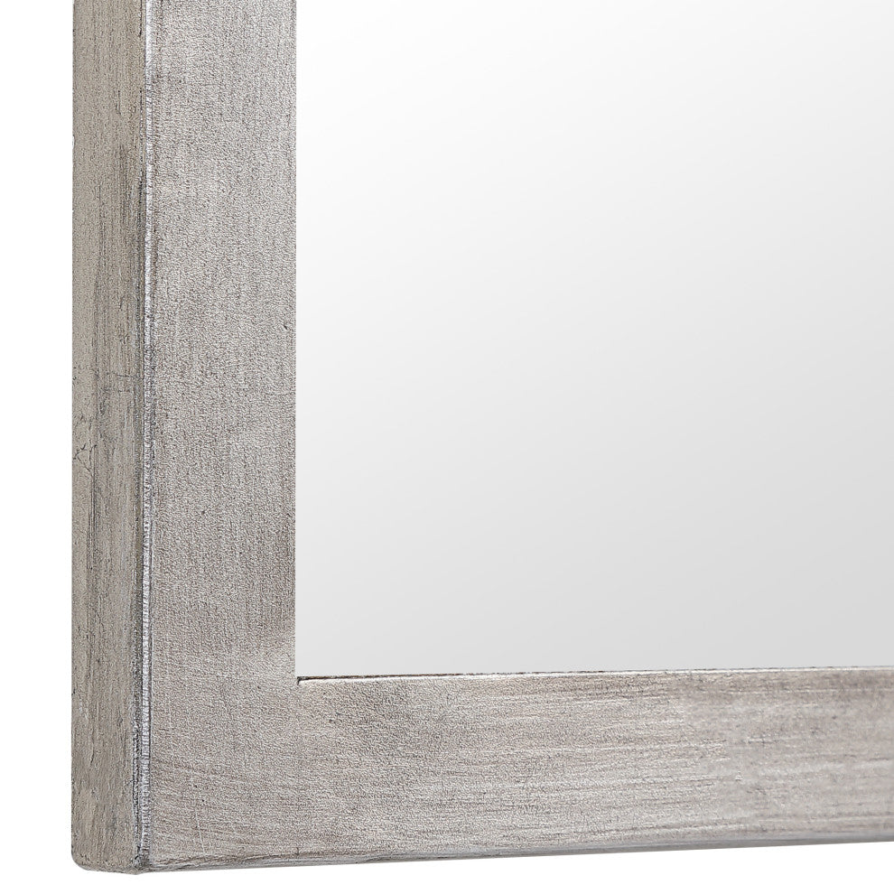 Moroccan Inspired Cathedral Arched 37" x 21" Vanity Bathroom Wall Mirror