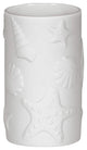 White Porcelain Bathroom Accessories Set, Starfish, Tumbler