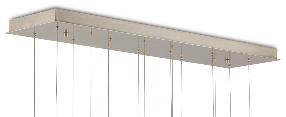 Lazio Multi-Drop Pendant, Rectangular 15-Light
