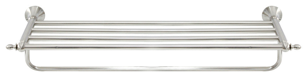MODONA's 24" Towel Rack Antica Series -, Satin Nickel