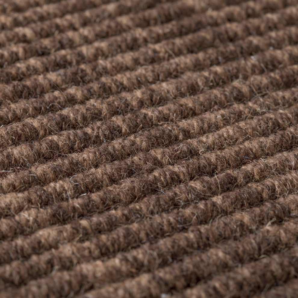 Monaco Sisal MC100 Chocolate 4' x 4' Square Rug