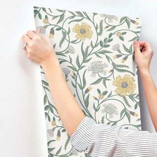 Aster Gold Wallpaper