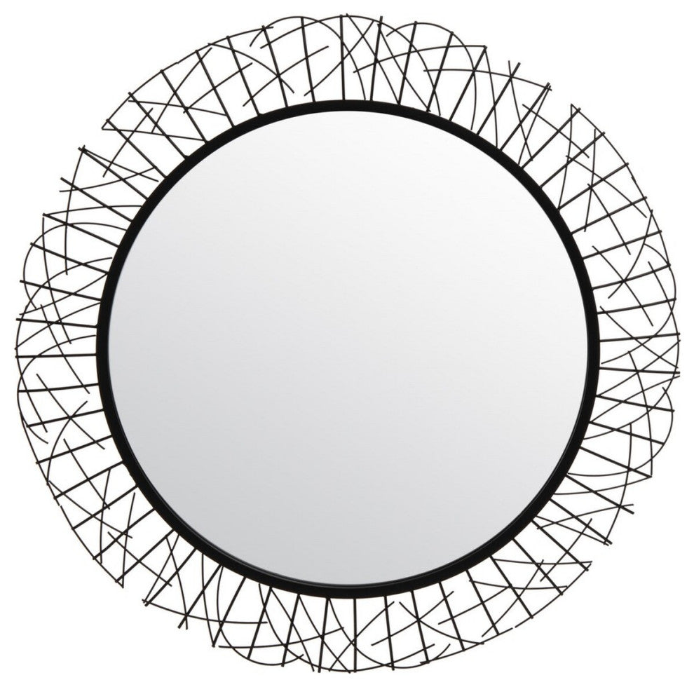 Safavieh Elsie Mirror Black