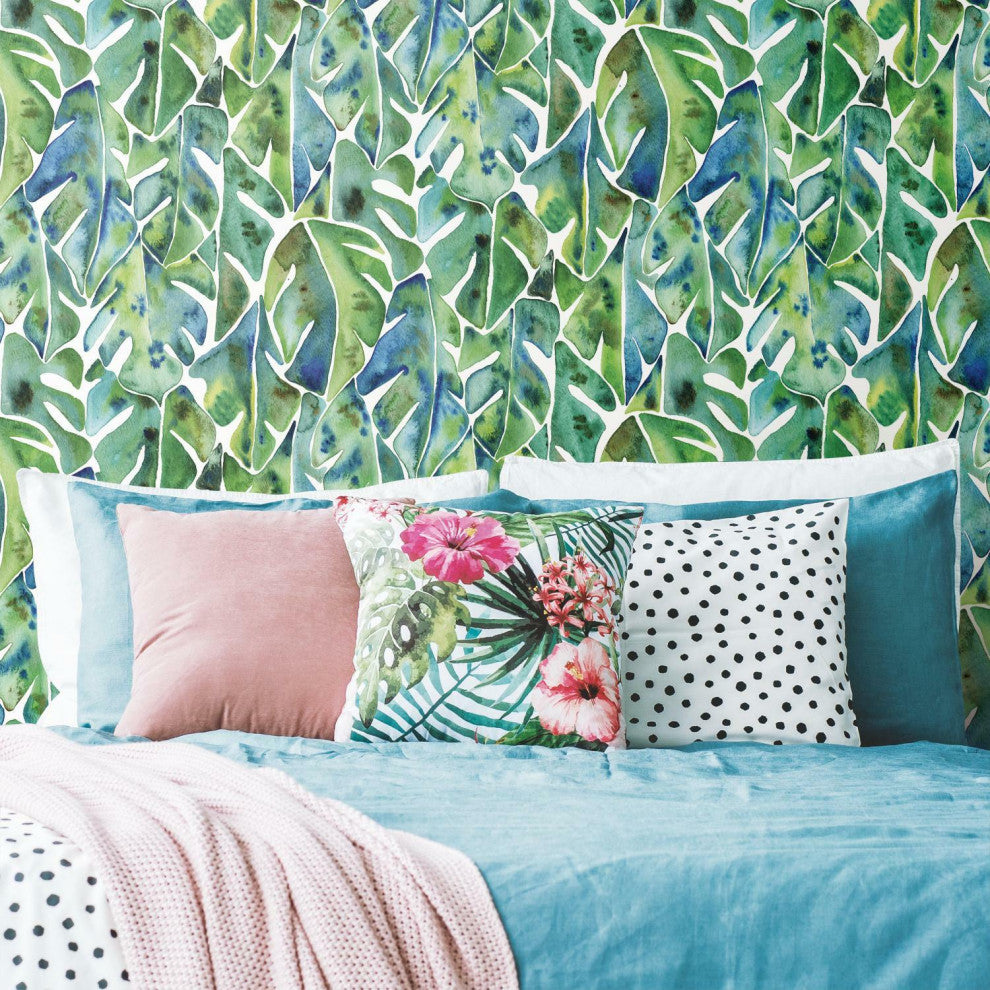 Cat Coquillette Philodendron Peel & Stick Wallpaper