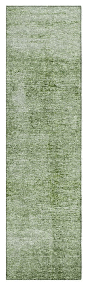 Machine Washable Indoor/Outdoor Chantille ACN1884 Aloe 2'3" x 7'6" Runner Rug