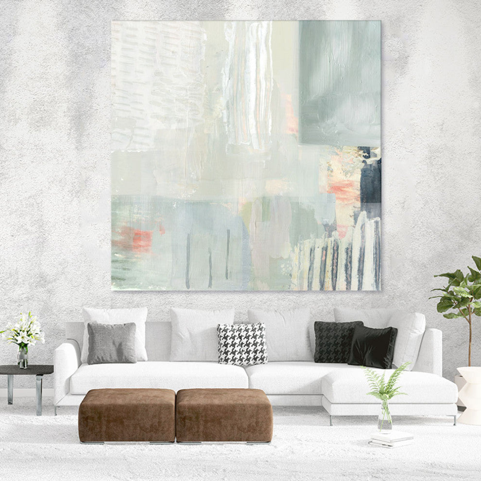 "Fray II" Fine Art Giant Canvas Print, 72"x72"