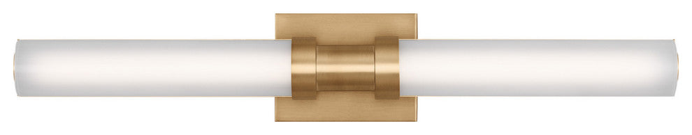 Kiel LED Bath Wall Sconce, Satin Brass