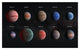 "Artist Impression of Hot Jupiter Exoplanets - Annotated" Paper Art, 32"x20"