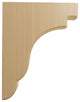 1 3/4"W x 8 1/2"D x 11"H Bedford Wood Bracket, Cherry