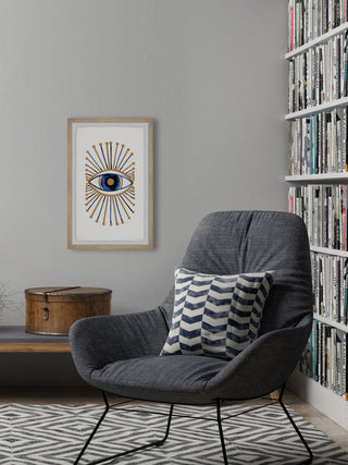 "Your Eyes Speak" Framed Painting Print, 8x12