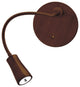 Epiphanie, 70003LED, Gooseneck Wall Lamp, Bronze