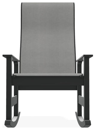 Leeward Sling Outdoor Supreme Rocker, Alloy/Graphite