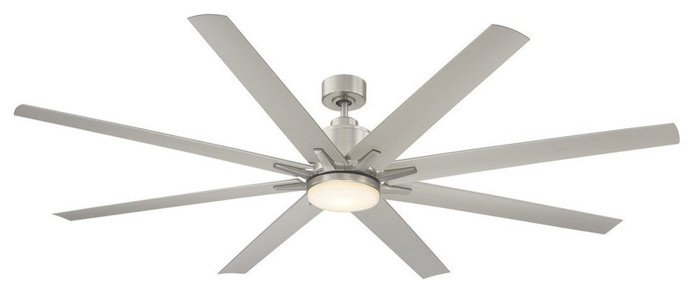 Savoy 72-5045-8SV-SN, Bluffton 72" 8 Blade Ceiling Fan