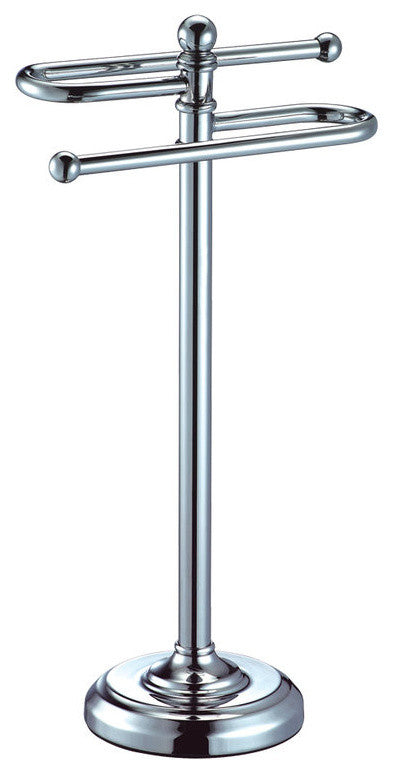 Gatco S Style Countertop Towel Holder in Chrome