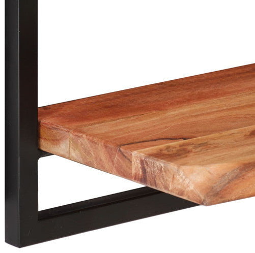 vidaXL Wall Shelves Floating Shelves Display Shelves 2 Pcs Solid Acacia Wood