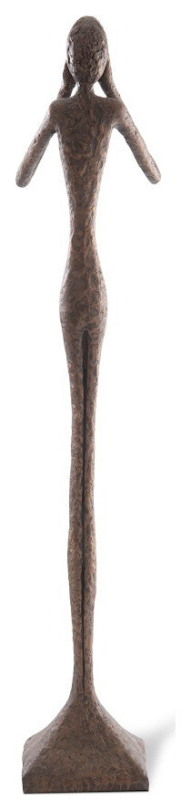 See No Evil Skinny Sculpture, Bronze, Large