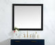 Alice Vanity Mirror, 42"x36", Black