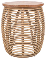 Iris Rattan Coffee/ End Table, End Table