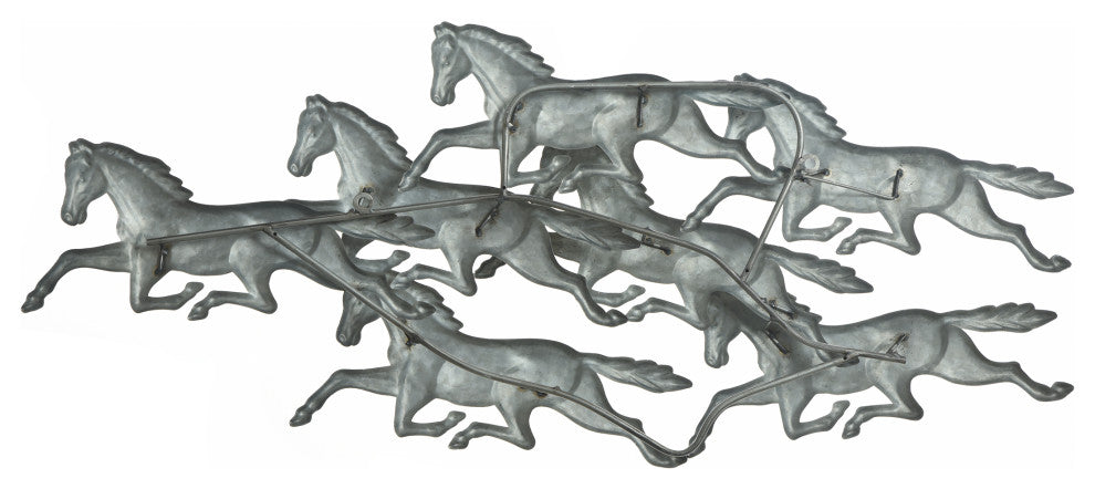 Dutton Off to the Races Metal Wall Art