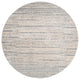 Unique Loom Oasis Calm Area Rug, Cream, 7' 0 X 7' 0 Round