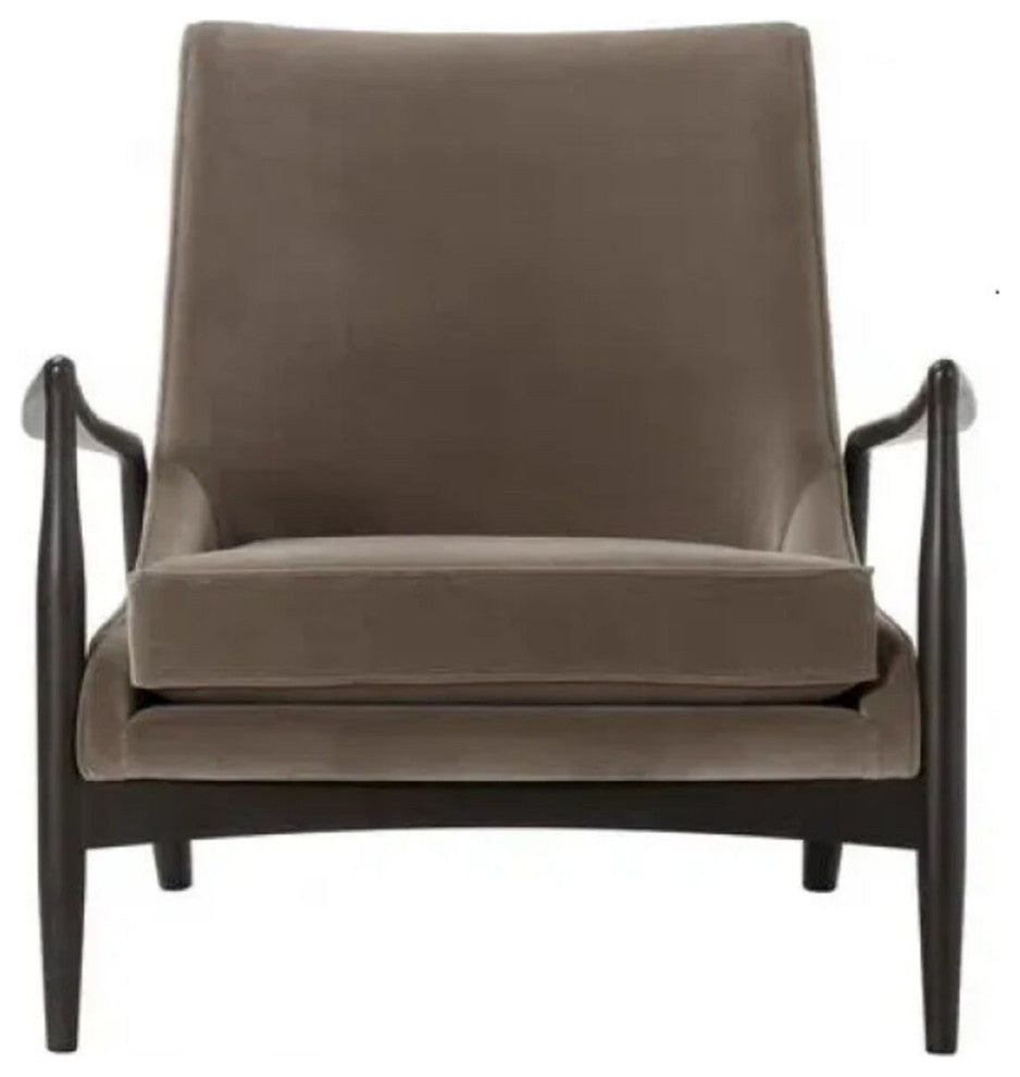 Sonder Living Pierce Chair | Vadit Chocolate / Mocha Frame