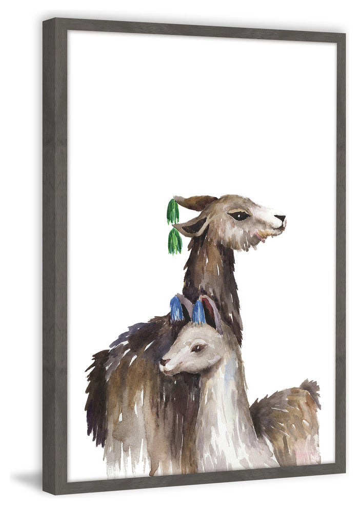 "Ear Tassels" Framed Painting Print, 12"x18"