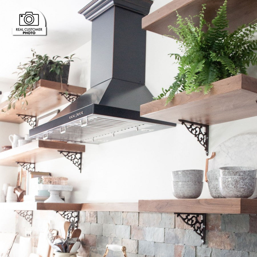 ZLINE 42" Designer Series Wall Mount Range Hood, 8KBB-42