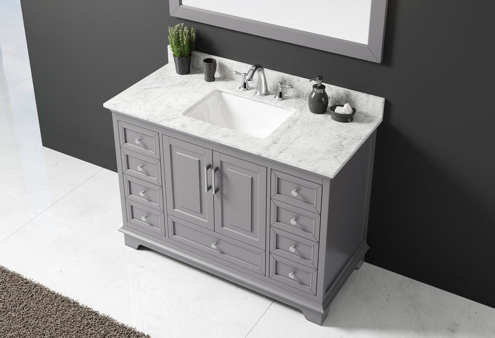 48" Single Sink Bathroom Vanity Base