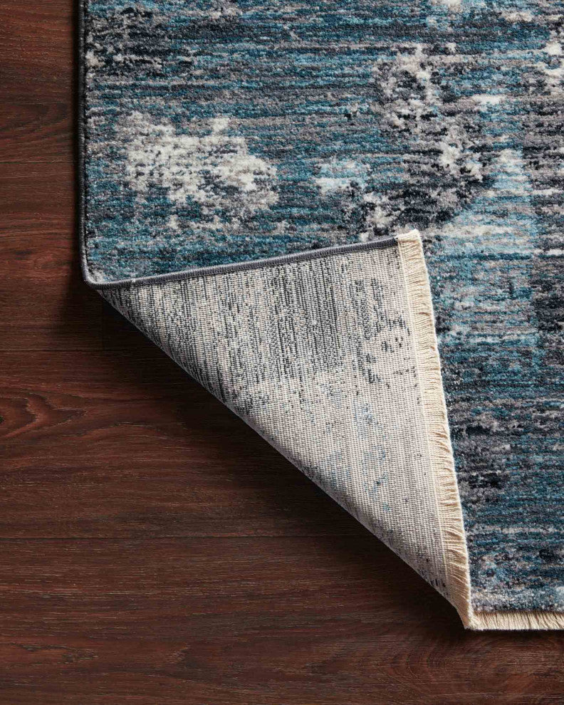 Samra SAM-05 Dove/Sky 2'7"x8' Area Rug