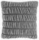 Mina Victory SN101 Throw Pillow, Charcoal, 20"X20"