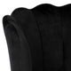 Alana Vanity Chair With 360 Degrees Swivel, Black