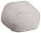 Oversized Bean Bag Chair, White Furry
