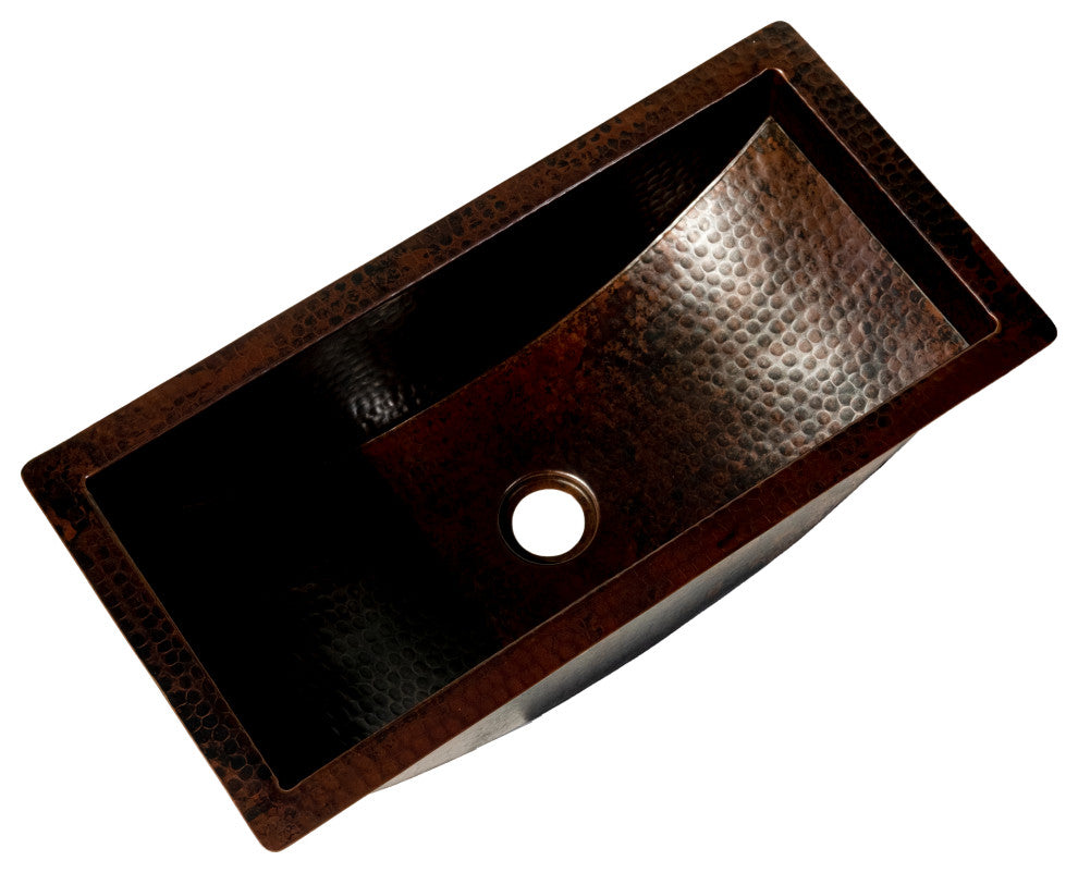 20" Canoa Copper Sink