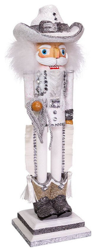 Kurt Adler 19" Hollywood Rhinestone Cowboy Nutcracker