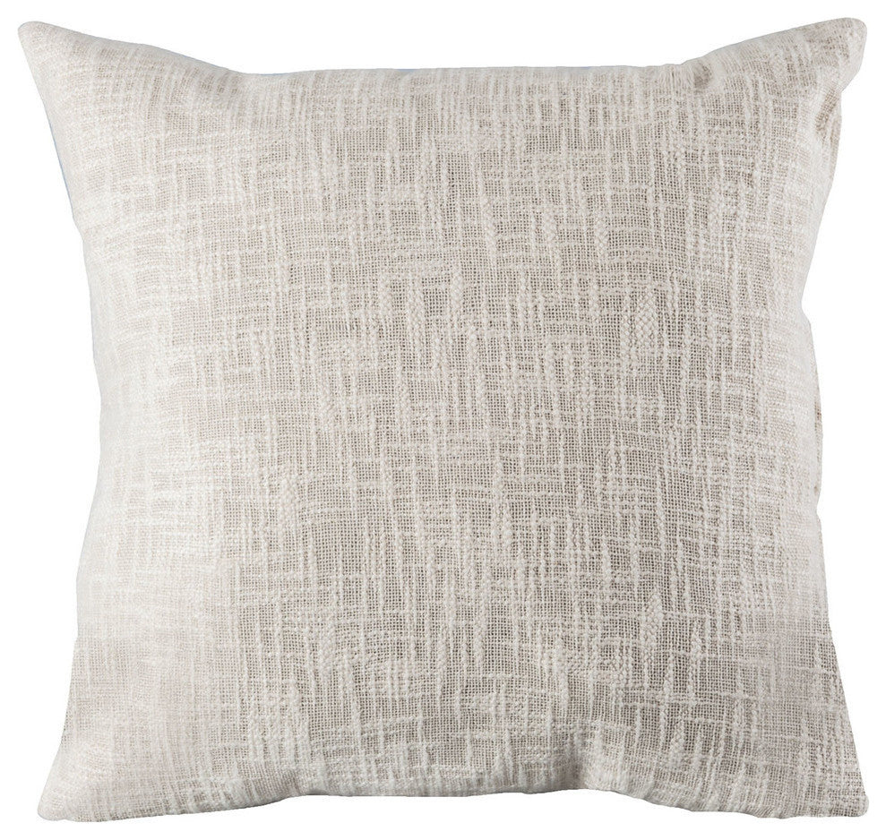 Pomeroy Tystour Pillow 24x24, Weathered Crema