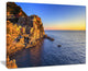 "Manarola Village Beach Panorama" Landscape Wall Art Print, 40"x30"