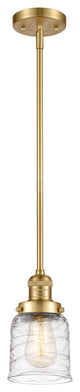 INNOVATIONS 201S-SG-G513-LED 1-Light Mini Pendant Satin Gold