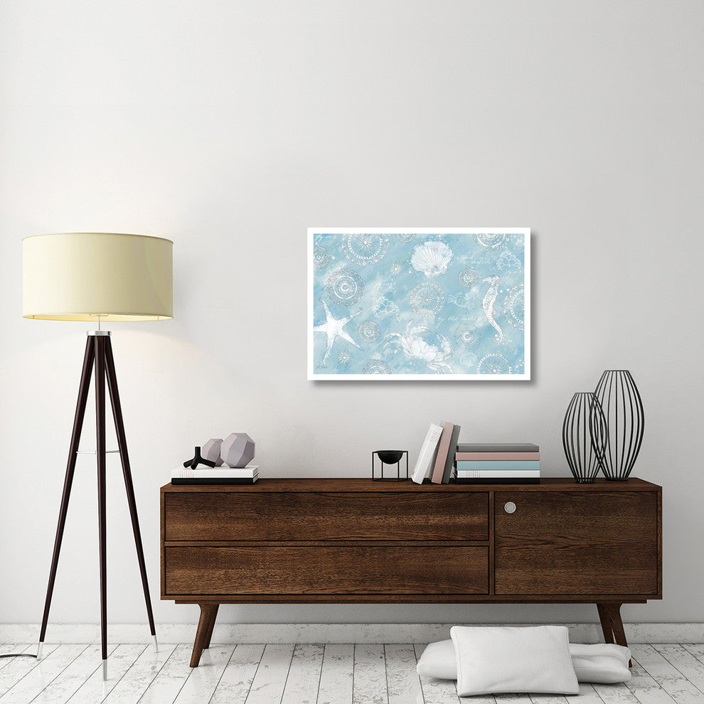 "Coastal Splash VI" Digital Paper Print by Katie Pertiet, 38"x26"