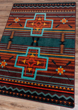 Brazos OKA Sunset Area Rug, 3'10"x5'4"