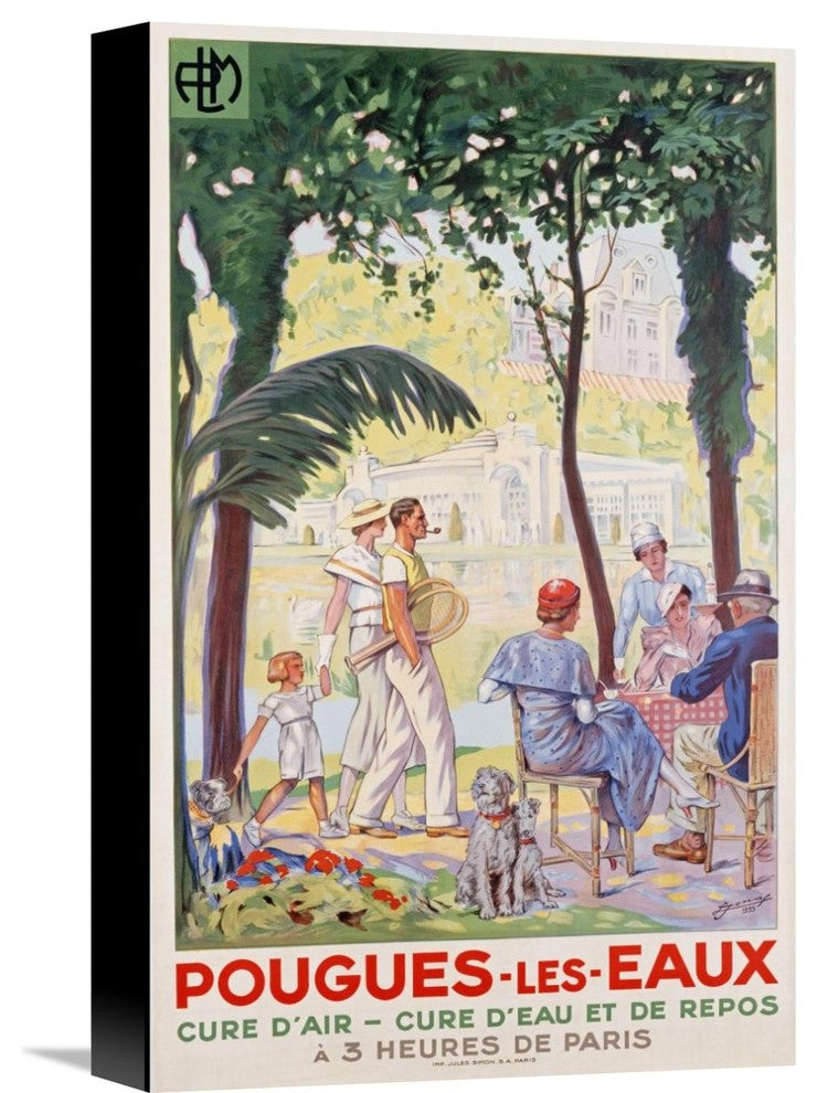 Pougues Les Eaux, Plm, 10"X16"
