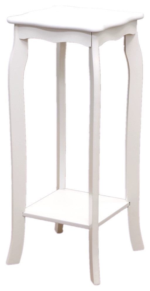 Phone Table, White
